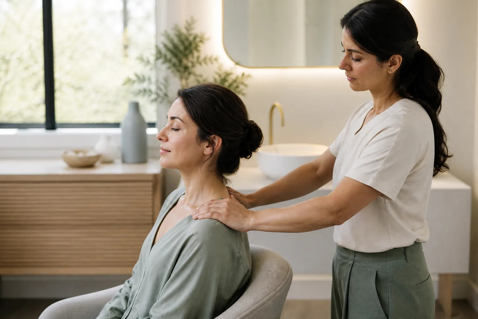 indian head massage