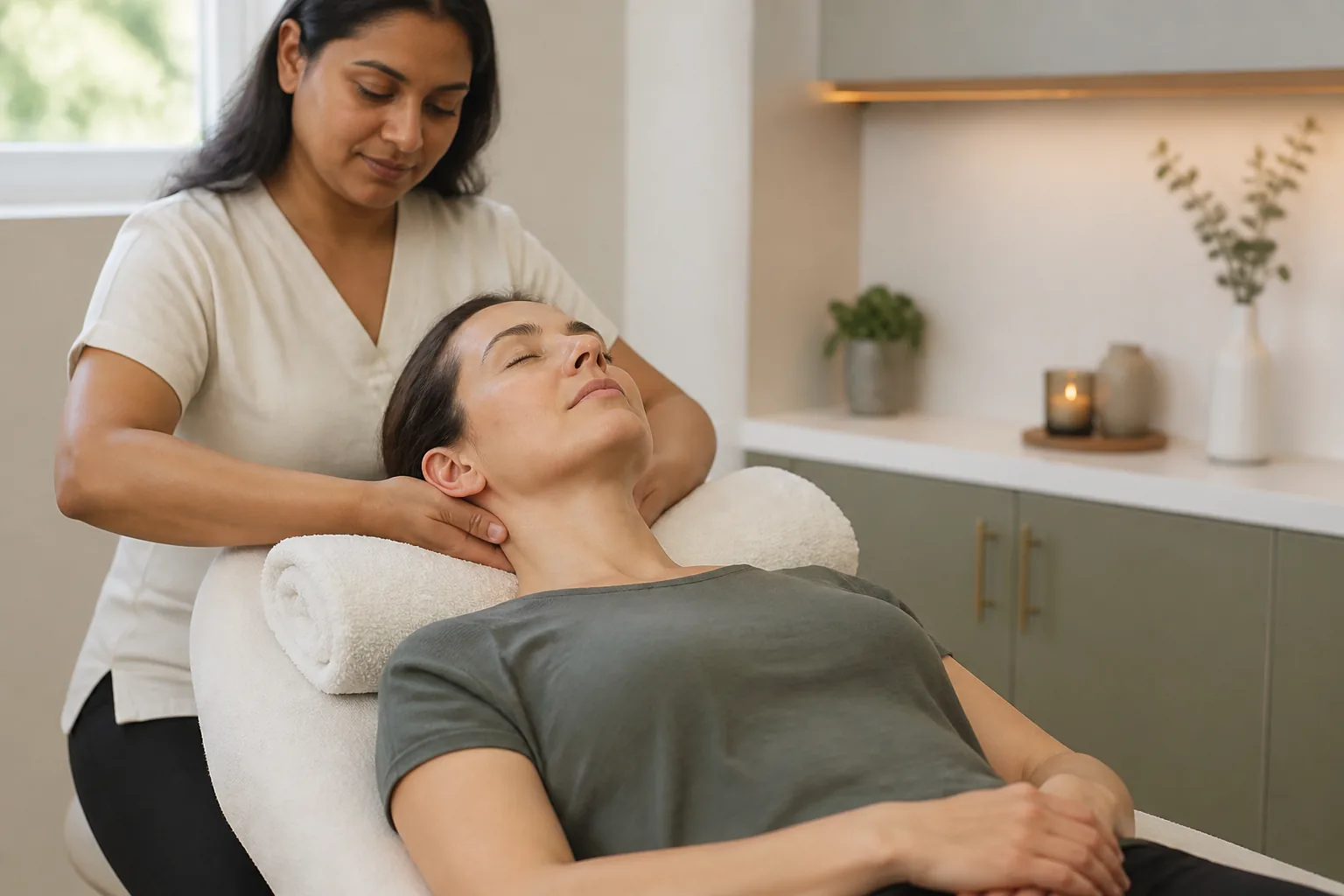 indian head massage